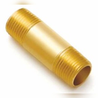 Raccord en laiton forgé durable, fileté NPT, résistant à la corrosion, classe 150, connecteur de tuyau, raccord court pour la plomberie