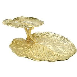 Organisateur de service de fruits Table de haute qualité en aluminium doré coulée Tay Top vente nouveau Design - Product Image 5