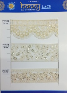 Tela de encaje bordado de lentejuelas de alta densidad personalizada en colores personalizados para ropa de moda y diseño de bolsos de uso especial - Product Image 4