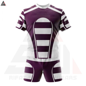 Uniforme de Rugby con Estampado Digital Personalizado para Bebés y Niños Pequeños - Antibacteriano, Transpirable, de Secado Rápido, 100% Poliéster, Servicios OEM - Product Image 2