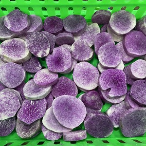 IQF Frozen Purple Yam Puree Origin Vietnam Pure in Bulk Packaging - Product Image 4