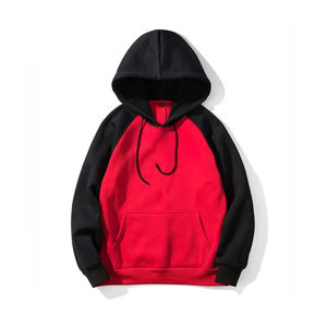 Sweat à capuche ample en molleton 100 % coton pour homme, imprimé personnalisé en relief, style streetwear automne - Product Image 4