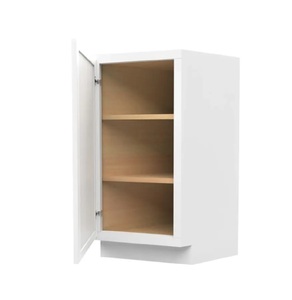 Tablero de panel de color de madera blanca de estilo americano SangVi OEM MOQ bajo puertas de gabinete modernas para exteriores cubierta laminada caja de MDF MDFBox - Product Image 2