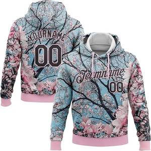 Sudaderas con capucha de manga corta para hombre de alta calidad, logotipo personalizado, sublimación, sin MOQ, poliéster para invierno - Product Image 1