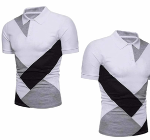 Camisetas de manga corta para hombre al por mayor Polo 100% algodón ropa informal personalizada antiarrugas Unisex transpirable polos - Product Image 5