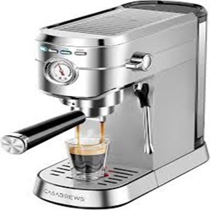 Cafeteras Espresso Automáticas Originales con Cuerpo de Acero Inoxidable para el Hogar - Product Image 1