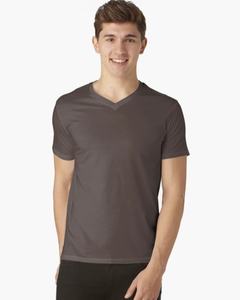 Camiseta de Verano para Hombre, 100% Algodón, Corte Regular, Cuello en V, Frente Liso, Manga Regular, Transpirable, Ecológica, de Secado Rápido, Informal - Product Image 4