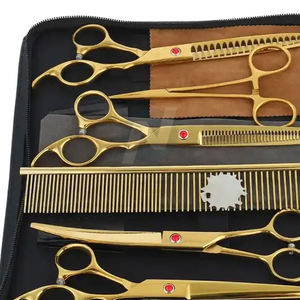 Nouveaux ensembles de ciseaux de toilettage OEM 2024 de haute qualité sur mesure disponibles aux prix de gros - Product Image 6