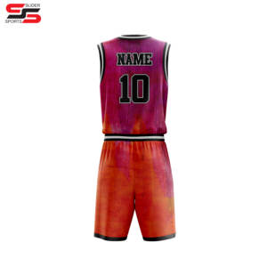 Uniforme de basket-ball respirant meilleur prix uniforme de basket-ball bon matériel uniforme de basket-ball de conception professionnelle abordable - Product Image 2