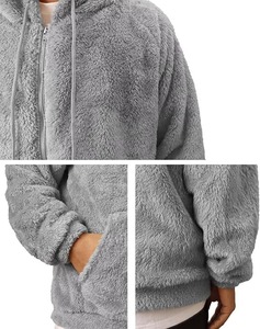 Men's Casual Sportswear Ultra Soft Sherpa Fleece Vest Breathable <b>Cashmere</b> Woolen <b>Fabric</b> Vintage Style Windproof Outer Wear - Product Image 3