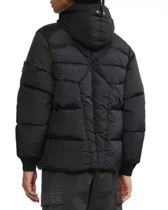 Ventes en gros de manteaux d'hiver pour hommes de haute qualité, vestes matelassées à fermeture éclair, vestes matelassées surdimensionnées pour hommes, vestes chaudes à bulles - Product Image 2