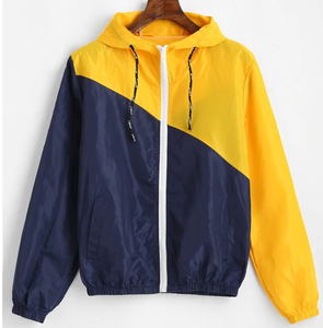 Vestes coupe-vent avec logo personnalisé OEM Vestes de sport d'extérieur pour hommes Veste coupe-vent grande taille pour hommes Respirant de haute qualité - Product Image 3