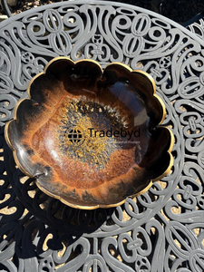 Bol en résine artisanal de luxe pour la décoration élégante de la maison centre de table ou étagère accent conçu pour un attrait haut de gamme par Tradebyd - Product Image 4