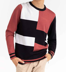 Suéter Clásico de Cachemira 100% para Hombre, Otoño-Invierno, Diseño Casual Ligero y Suave, Logotipo Frontal, Antiencogimiento y Transpirable - Product Image 5