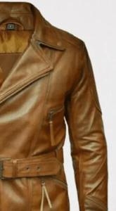 Vestes en cuir pour hommes Top qualité mode hommes noir véritable veste en cuir respirant hommes vestes en cuir Pakistan - Product Image 3