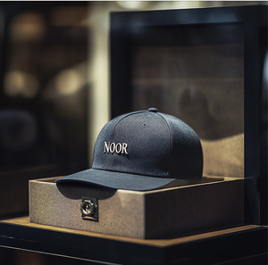 Casquette de baseball formelle en tissu sergé à 6 panneaux personnalisable avec broderie à la main, imperméable, utilisation professionnelle, snapback réglable - Product Image 1