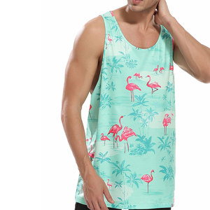 <b>Cheap</b> Price Men Tank Top Breathable Tank Top <b>Light</b> Weight Tank Top for Adults with Customized logo Printed Oem Services - Product Image 4