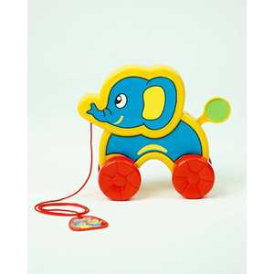 Elefante Inflable de Plástico Gajraj para Arrastrar, un Compañero Majestuoso para Safaris Imaginarios - Set Incluido - Product Image 1