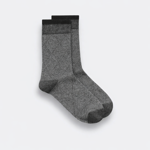 Fabricante de Calcetines de Bambú y Algodón para Hombre, Diseño Personalizado, Marca Privada, Calcetines de Vestir Transpirables con Patrones, Venta al Por Mayor, Fábrica en Estambul - Product Image 1