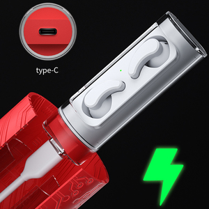 หูฟังบลูทูธ T6 <span class=keywords><strong>Pro</strong></span> BT 5.3 TWS แบบไร้สาย หมุนได้ โปร่งใส พร้อมเคสชาร์จแบบ Type C - Product Image 4