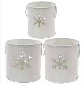 เชิงเทียนเหล็กเฮอร์ริเคนแบบเหล็กสไตล์บัลติแฮนด์เมดทนทานของตกแต่งบ้านสำหรับใช้ทางศาสนา - Product Image 1