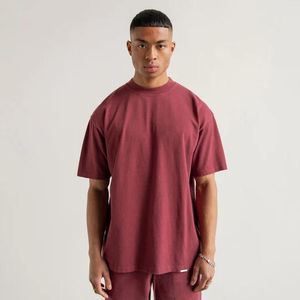2025 étés nouveaux hommes t-shirt et pantalon survêtement ensemble Logo de marque personnalisé 100% coton Jogging survêtement pour hommes - Product Image 1