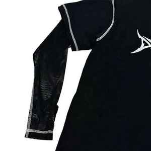 T-shirt double couche à manches longues de haute qualité graphique 100% chemises à manches gaufrées en coton taille adulte surdimensionnée par Fast Go Industry - Product Image 5