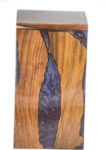 Epoxy Resin Rosewood <b>Wooden</b> <b>Urn</b> Box | Cremation <b>urns</b> <b>for</b> adult <b>ashes</b> <b>Wooden</b> decorative human <b>urns</b> | <b>urns</b> <b>for</b> human <b>ashes</b> adult - Product Image 3