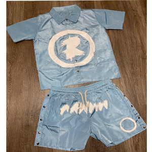 Chándal de poliéster para hombre, secado rápido, ajuste cómodo, tela suave, OEM, ODM, directo de fábrica, venta al por mayor, diseño deportivo personalizado - Product Image 2