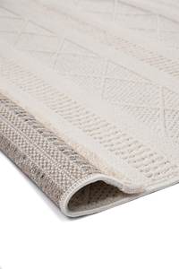 Alfombra tejida a máquina de macramé en crema, venta al por mayor, calidad Premium, bajo MOQ, piel de micropoliéster hecha en Turquía - Product Image 3