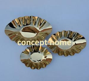 Bol de service en acier inoxydable au design moderne personnalisé, finition dorée, pour hôtel, restaurant et décoration intérieure - Product Image 5