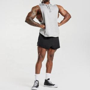 Pullover Men Workout <b>Hoodies</b> Sleeveless Tank Tops Sports Bodybuilding Men's Sleeveless <b>Gym</b> <b>Hoodies</b> Sleeveless Cotton Blended - Product Image 3