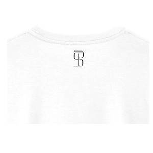 100% coton conception personnalisée hommes T-Shirt cou à manches courtes tricoté blanc vêtement uni teint Unique impression motif numéro de modèle INS - Product Image 5