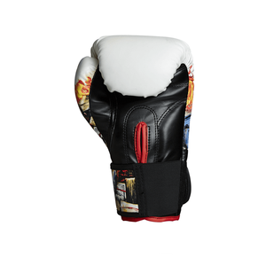 Most Sought-After Leather Boxing Gloves with for <b>Hook</b>-and-Loop Wrist Support for Men and Women's Training for <b>Outdoor</b> Activities - Product Image 5
