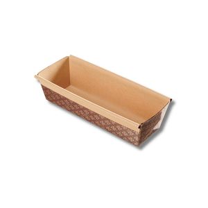 Moldes Rectangulares Personalizables para Pasteles de Ciruela, Celulosa Pura Antiadherente, Apto para Microondas y Horno, Hecho en Italia - Product Image 1