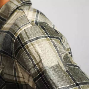 Sweats à capuche en flanelle pour hommes Design classique à carreaux Tissu confortable Streetwear décontracté pour un usage quotidien Sweats à capuche en flanelle pour hommes de qualité supérieure - Product Image 4