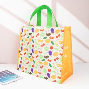 Bolsa de Compras Reutilizable Ecológica de RPET No Tejido con Logotipo Impreso, Compre Bolsa Reutilizable de RPET No Tejido con Logotipo Impreso - Product Image 2