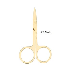 Wholesale <b>Manicure</b> Facial Trimming Makeup Beauty Tool Nail Cuticle Tool Stainless Steel Straight Sharp Hair <b>Scissors</b> Pakistan - Product Image 2