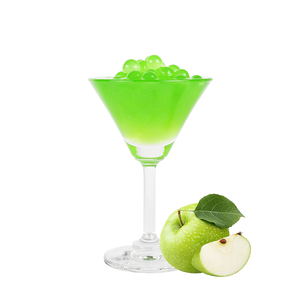 Bubble Tea Ingredients Greenapple Flavored Taiwan <b>Popping</b> <b>Boba</b> <b>Popping</b> Pearls - Product Image 5