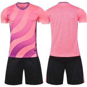 เสื้อเจอร์ซีย์ฟุตบอล2024ใหม่ชุดเสื้อวอร์มสำหรับเด็กชุดเสื้อฟุตบอลของเด็กผู้ชายชุดกีฬาแบบไม่มีลาย - Product Image 4