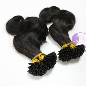 Paquetes de cabello vietnamita crudo de alta calidad al por mayor inclino extensiones de cabello cuerpo de agua ondulado color negro - Product Image 6