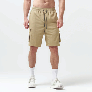 กางเกงคาร์โก้65% ผ้าไนลอน35% ใยสังเคราะห์สีเขียวเข้มผ้าไลเคนพิมพ์ลายตัดขอบด้านในแห้งเร็วสำหรับกลางแจ้ง - Product Image 2