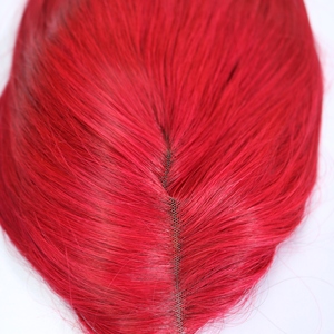 100% perruques de cheveux vietnamiens bruts à donneur unique avec des cheveux raides à os longs meilleur prix offre spéciale dentelle HD transparente couleur rose - Product Image 1