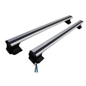 TrophyBars Barres transversales de toit en aluminium anodisé de 120 cm, robustes, porte-bagages pour Opel Astra K 2015 et plus - Product Image 3