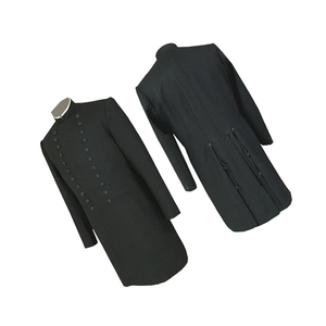 Abrigo Largo Reversible de Algodón con Capucha, Estilo Poncho, para Comandante Pasado de la Orden Templaria Masónica - Product Image 5