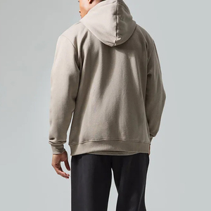 Vente en gros Sweat à capuche surdimensionné unisexe avec logo personnalisé Sweatshirts streetwear hauts au design uni avec techniques brodées pour l'hiver - Product Image 6