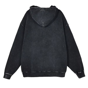 Venta Directa de Fábrica, Precio al por Mayor, Sudaderas Básicas para Hombre con Lavado Ácido, Diseño de Logotipo Personalizado, Sudaderas con Lavado Ácido para Hombre - Product Image 2