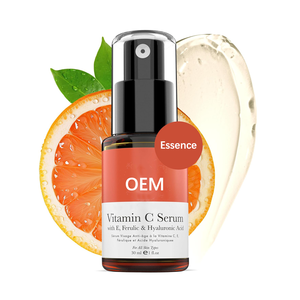 Suero para el cuidado de la piel con vitamina C y E orgánica Natural hecha en China, ingredientes antienvejecimiento iluminadores faciales para mujer, vitamina E <span class=keywords><strong>Discolo</strong></span> - Product Image 1