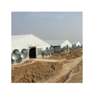 Sợi thủy tinh Composite tại chỗ bánh sandwich panel cách nhiệt tốt đa/Single-span đúc sẵn Kết Cấu Thép Gà nhà