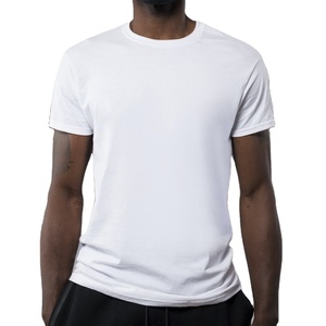 T-shirt Homme 100% Coton Haute Qualité, Tricoté sur le Devant, Dernière Mode, Manches Courtes, Design Décontracté, Vente en Gros OEM, Écologique, Livraison Rapide - Product Image 2